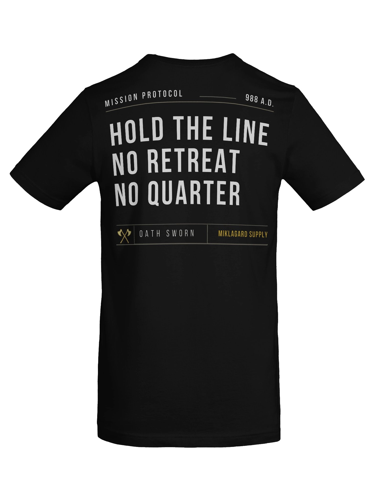HOLD THE LINE — Tactical Code T-Shirt product image (8)