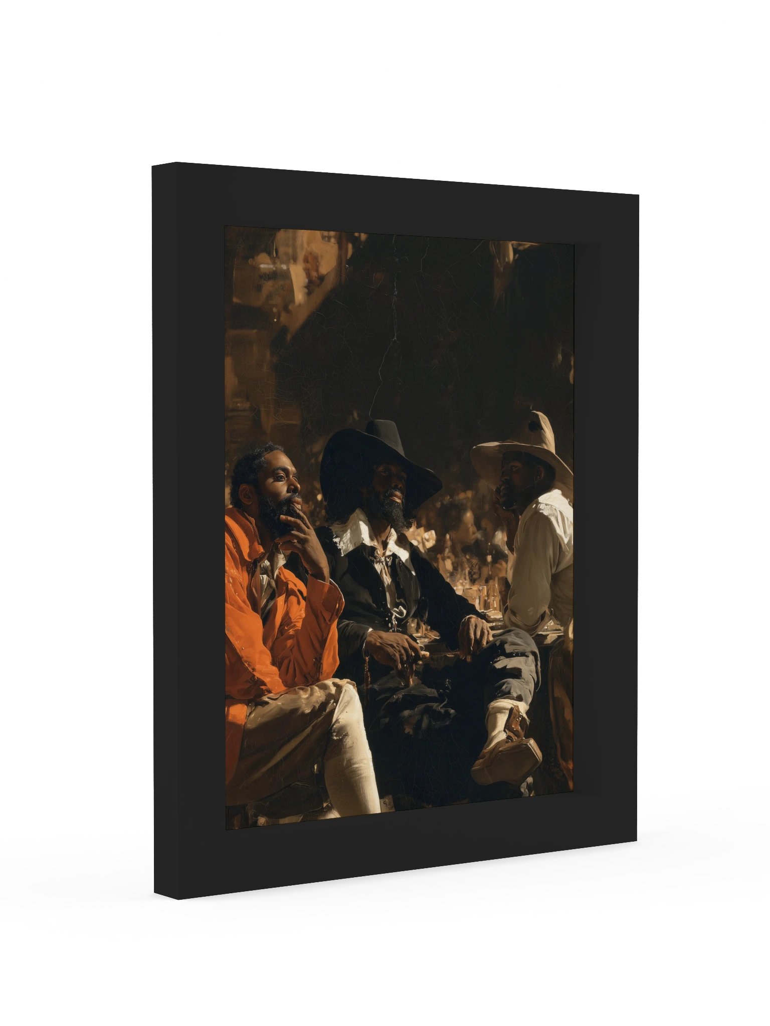 The Company · Noble Courtiers No. 7 | Framed Art Print | Originology | Black History X product image (2)