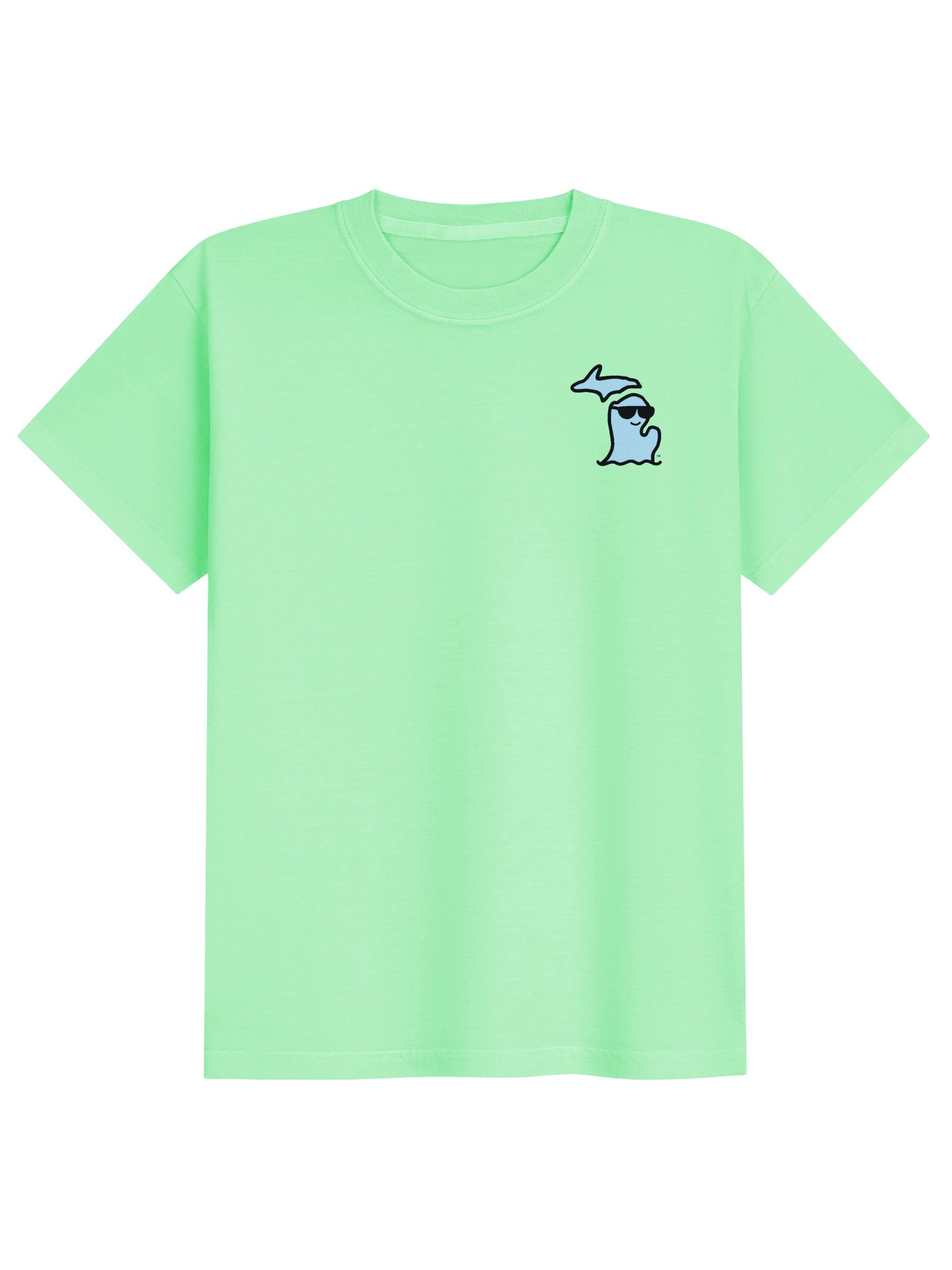Michigan Waves™ Youth Heavyweight T-shirt product image (6)