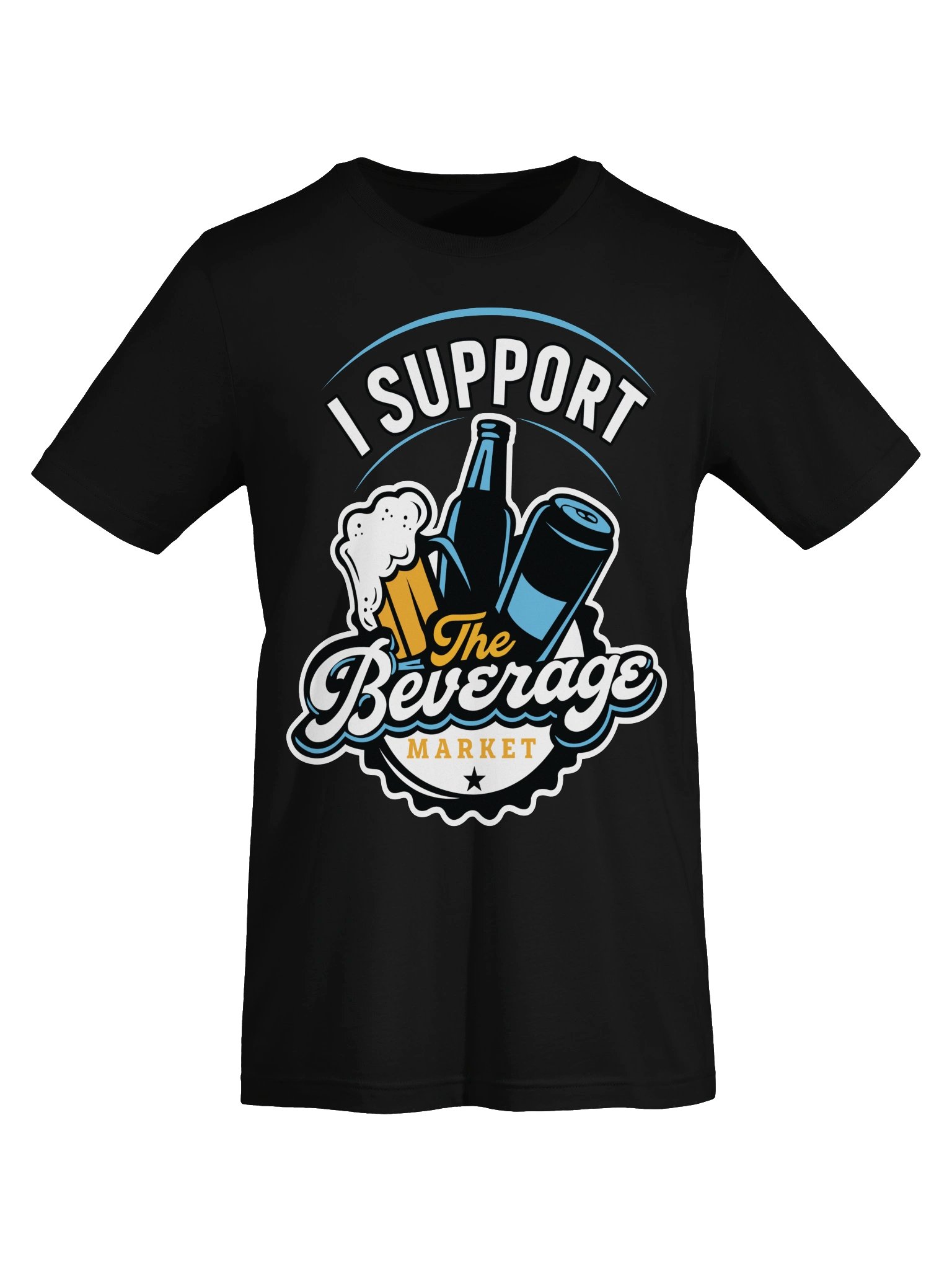 Single Side Unisex Support Shirt - Blue Accents product image (52)