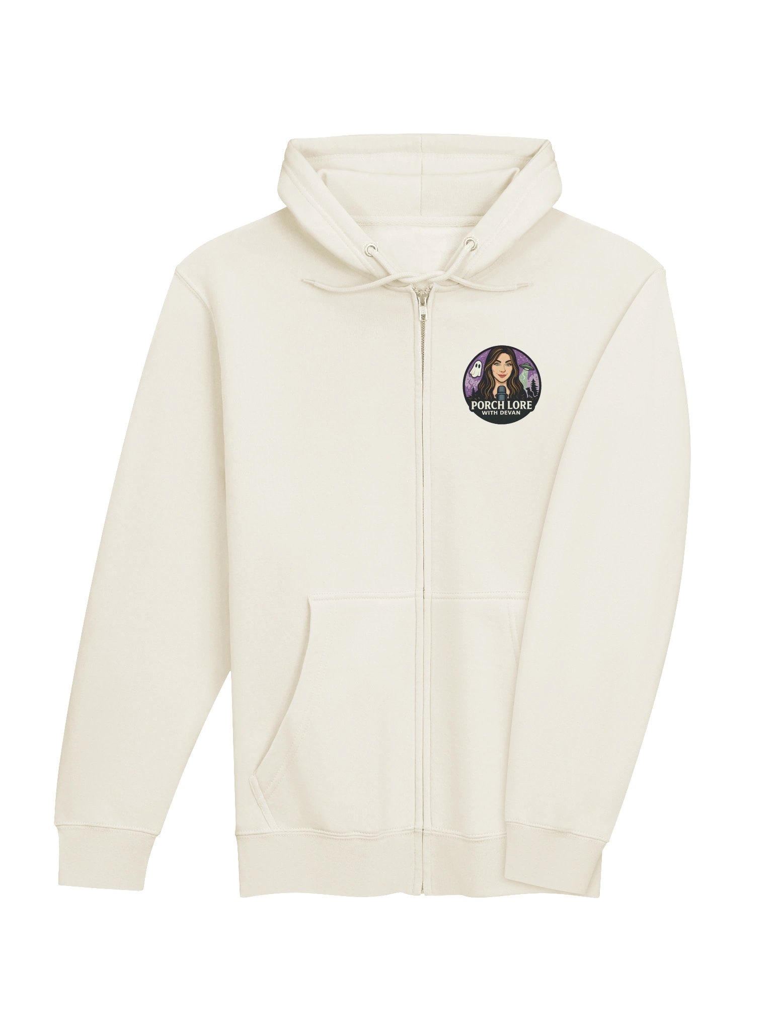 CRYPTID MOON ZIP UP HOODIE product image (4)