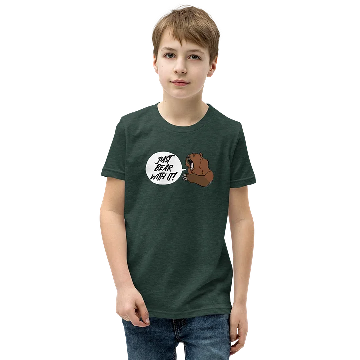 Just Bear With It! Youth Tee product image (49)