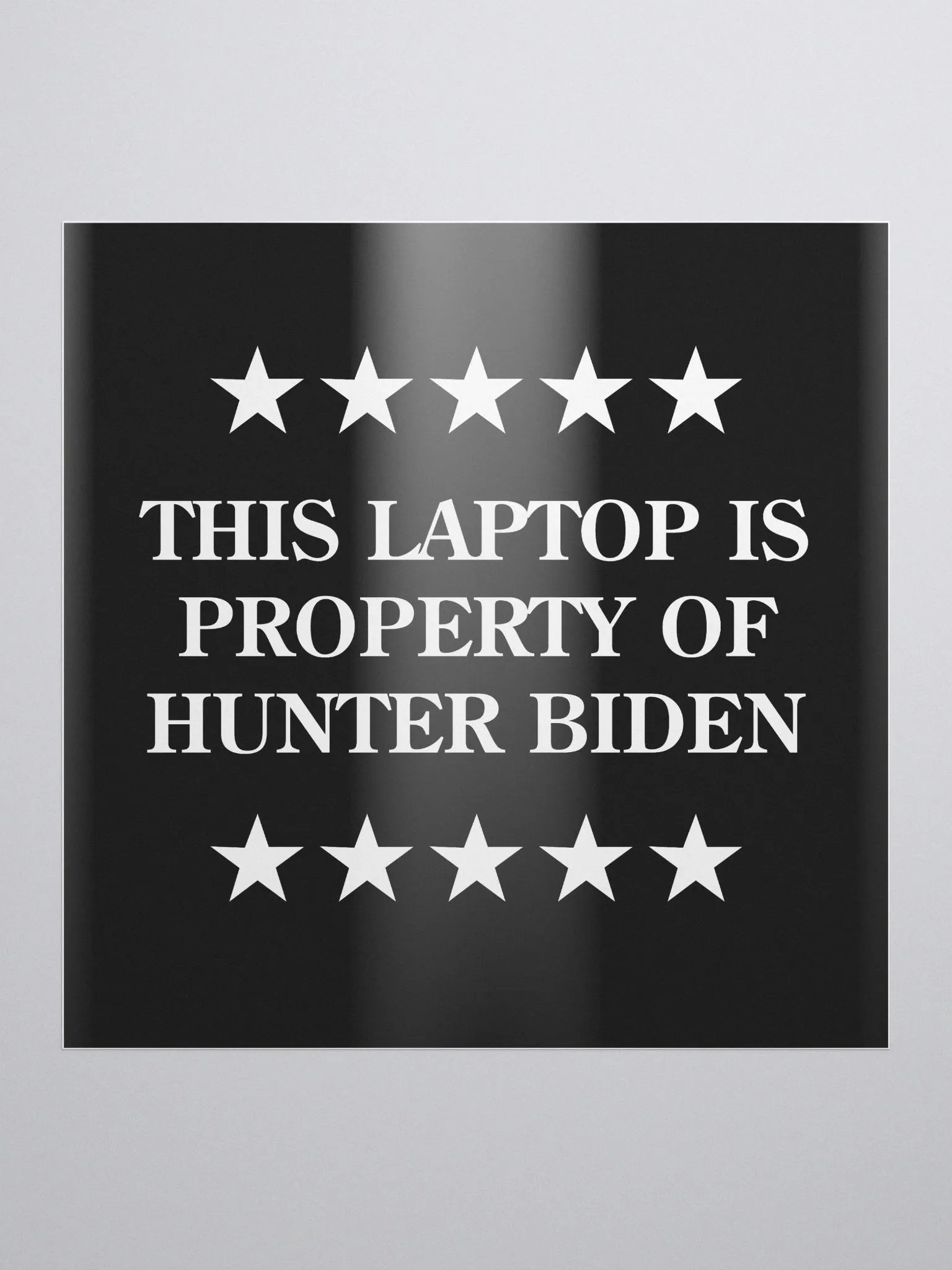 Hunter Biden's Laptop Sticker product image (1)
