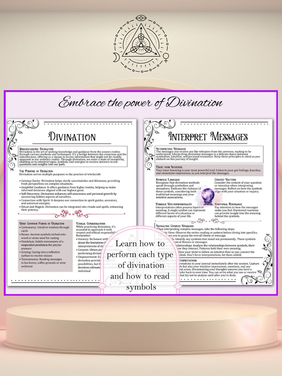 Divination Guide - Forgotten Portal to Intuitive Insight product image (6)