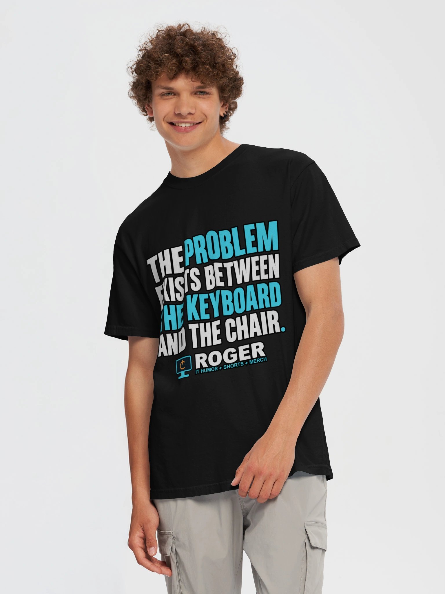 Problem Between Keyboard & Chair Tee product image (5)