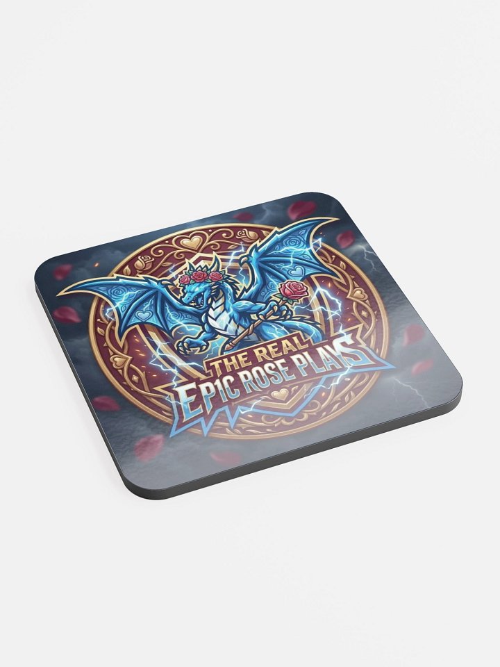 TheRealEp1cRosePlays “Fusion Legacy” Drink Coaster product image (2)