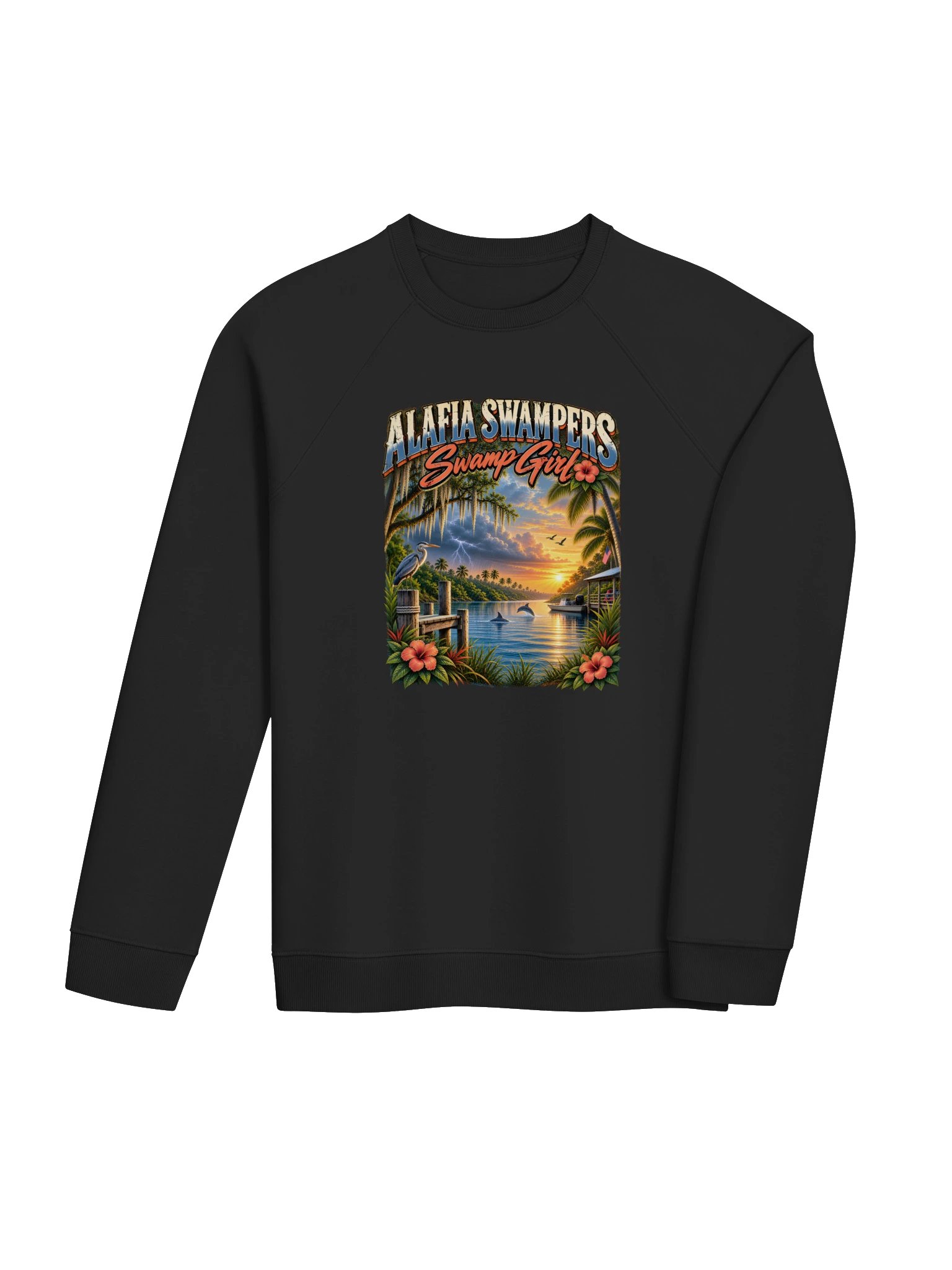 She's the Sun & the Storm Organic Raglan Sweatshirt product image (10)