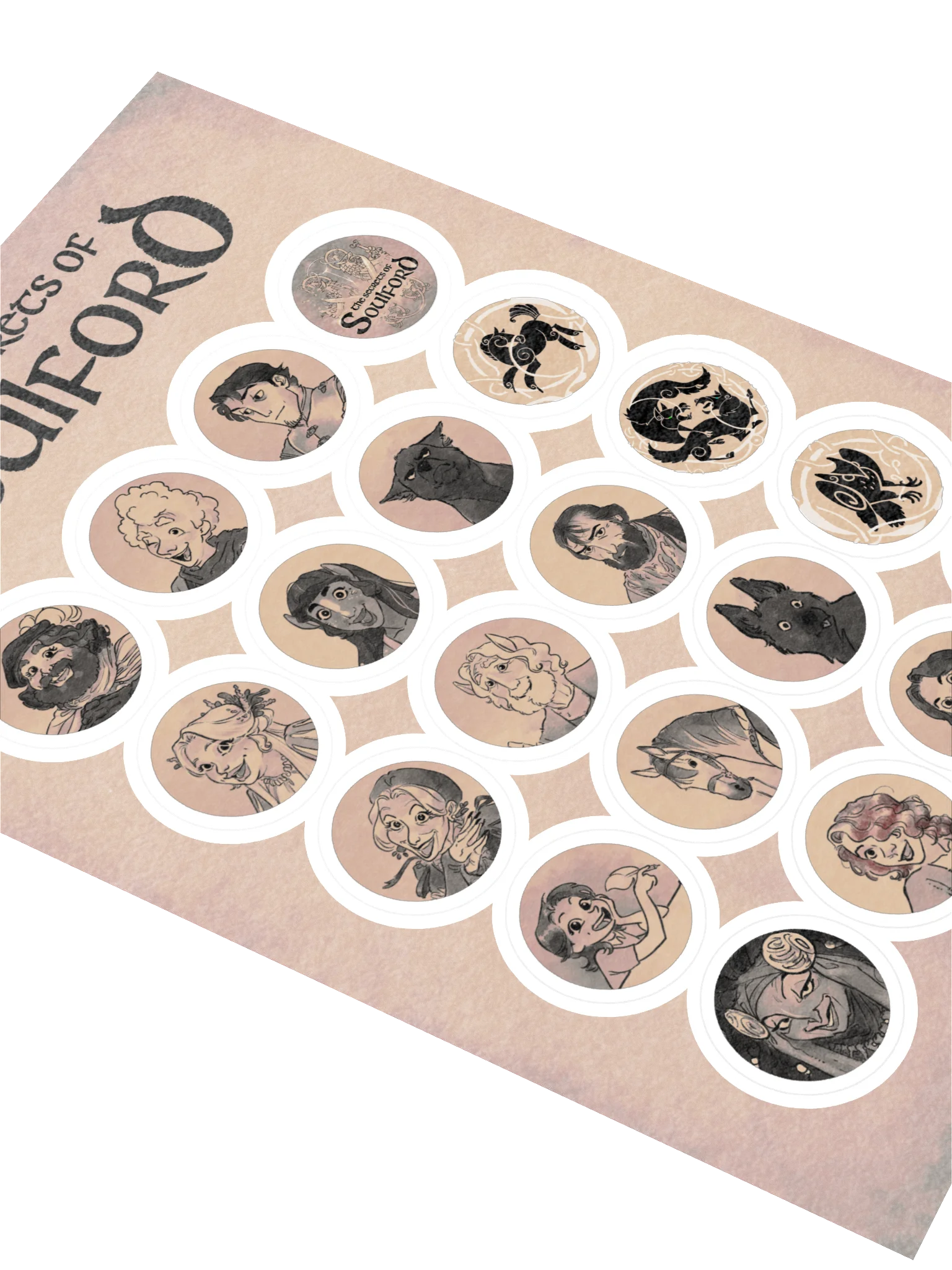 Sticker Sheet Minis — Footer Collection product image (2)