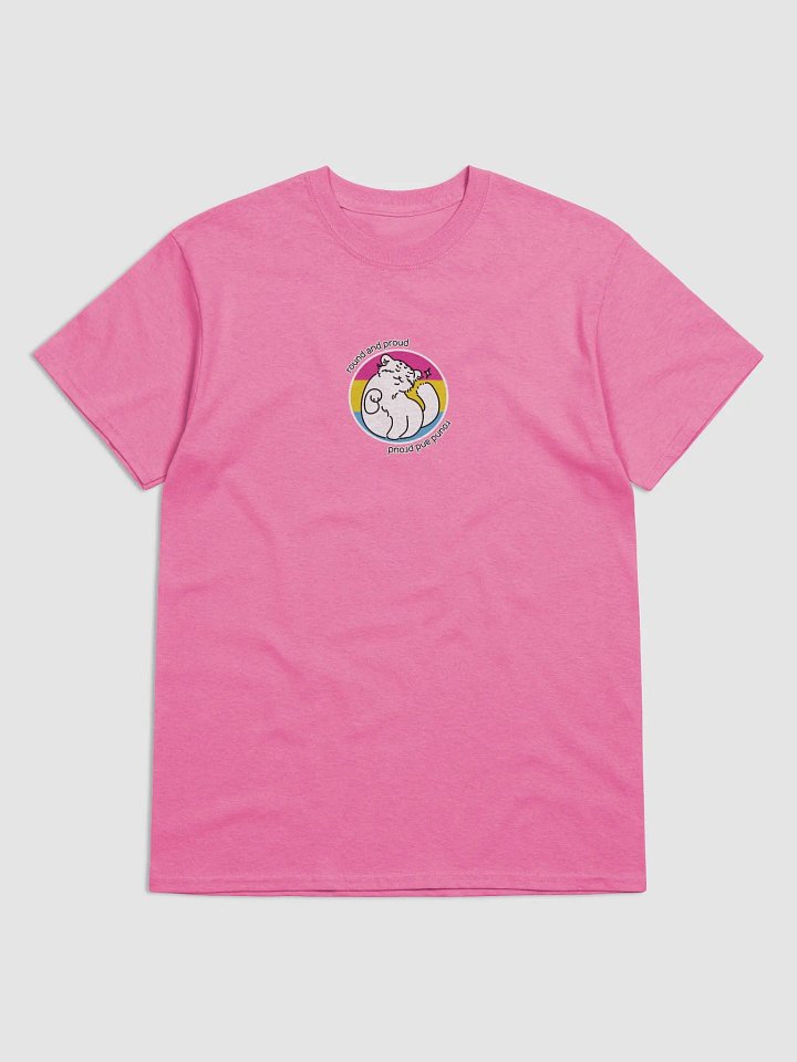 Round and Proud Manul Pansexual Version - Gildan Unisex T-Shirt product image (2)