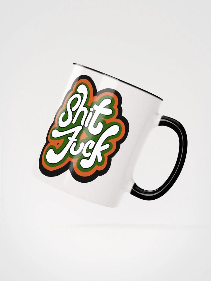 Shit Fuck Color Splash Mug product image (2)