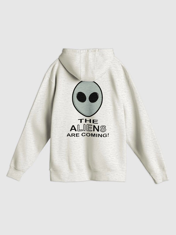 The Aliens Are Coming! - Lane Seven Premium Pullover Hoodie (BACK) product image (1)