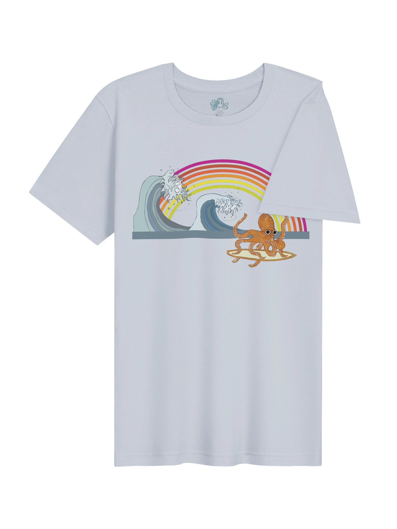 Octopus Wave Unisex T shirt product image (4)