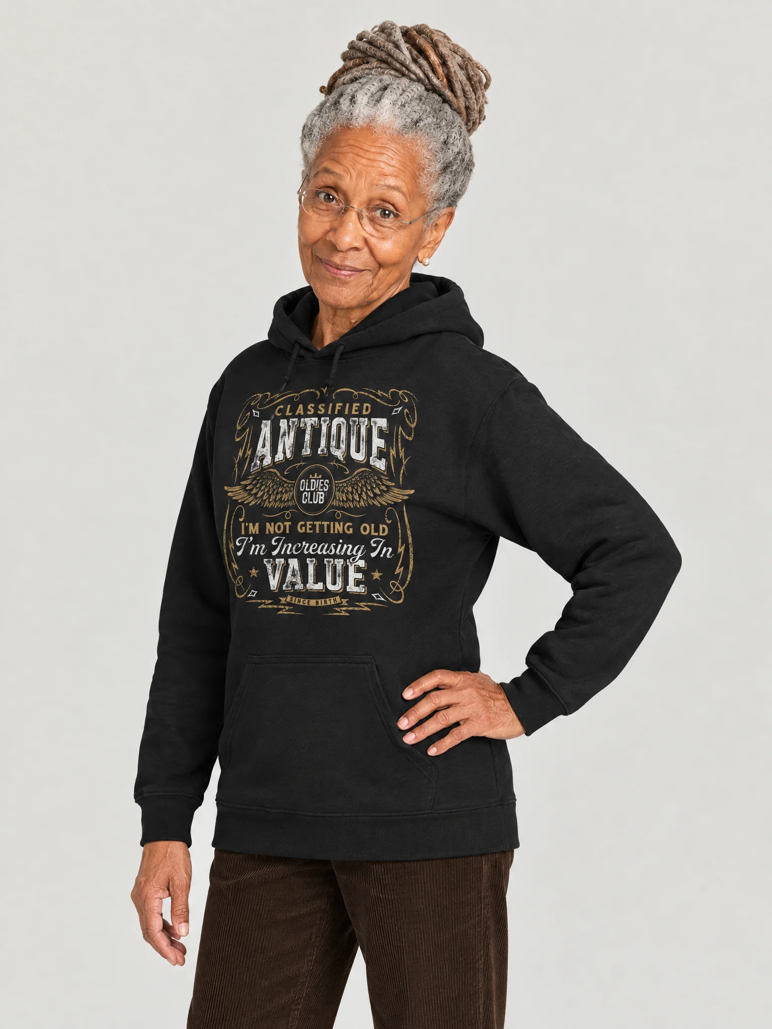 Classified Antique Hoodie product image (1)