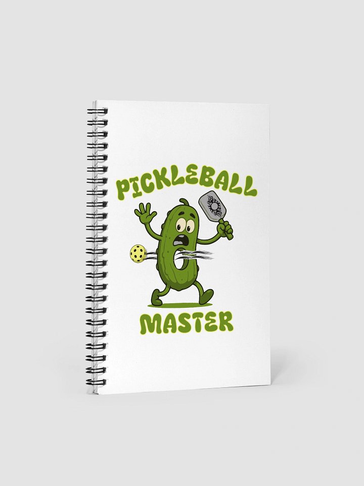 Pickleball Master Spiral Notebook product image (2)