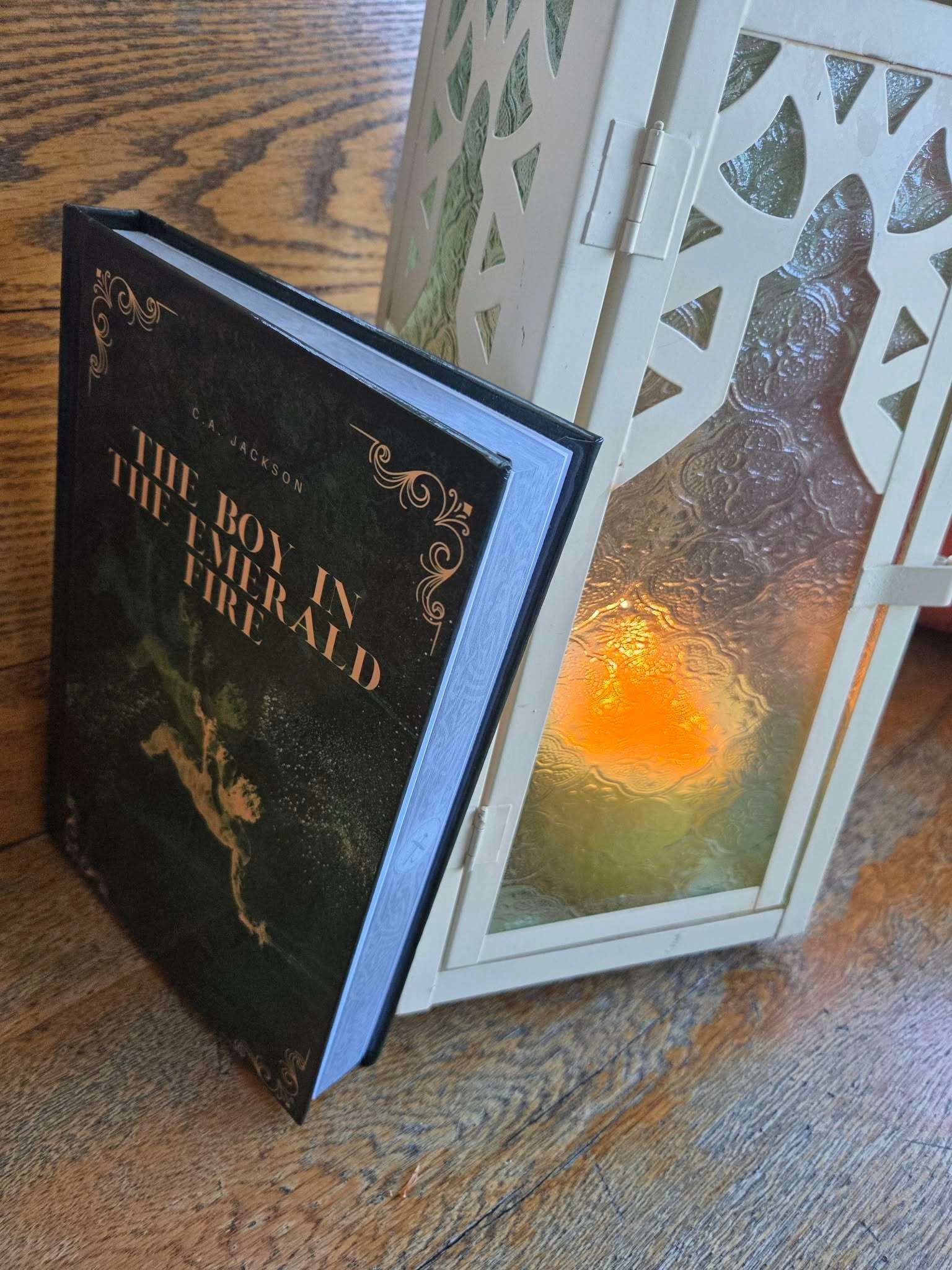 LIMITED SPECIAL ED- The Boy in the Emerald Fire by C.A. Jackson product image (5)