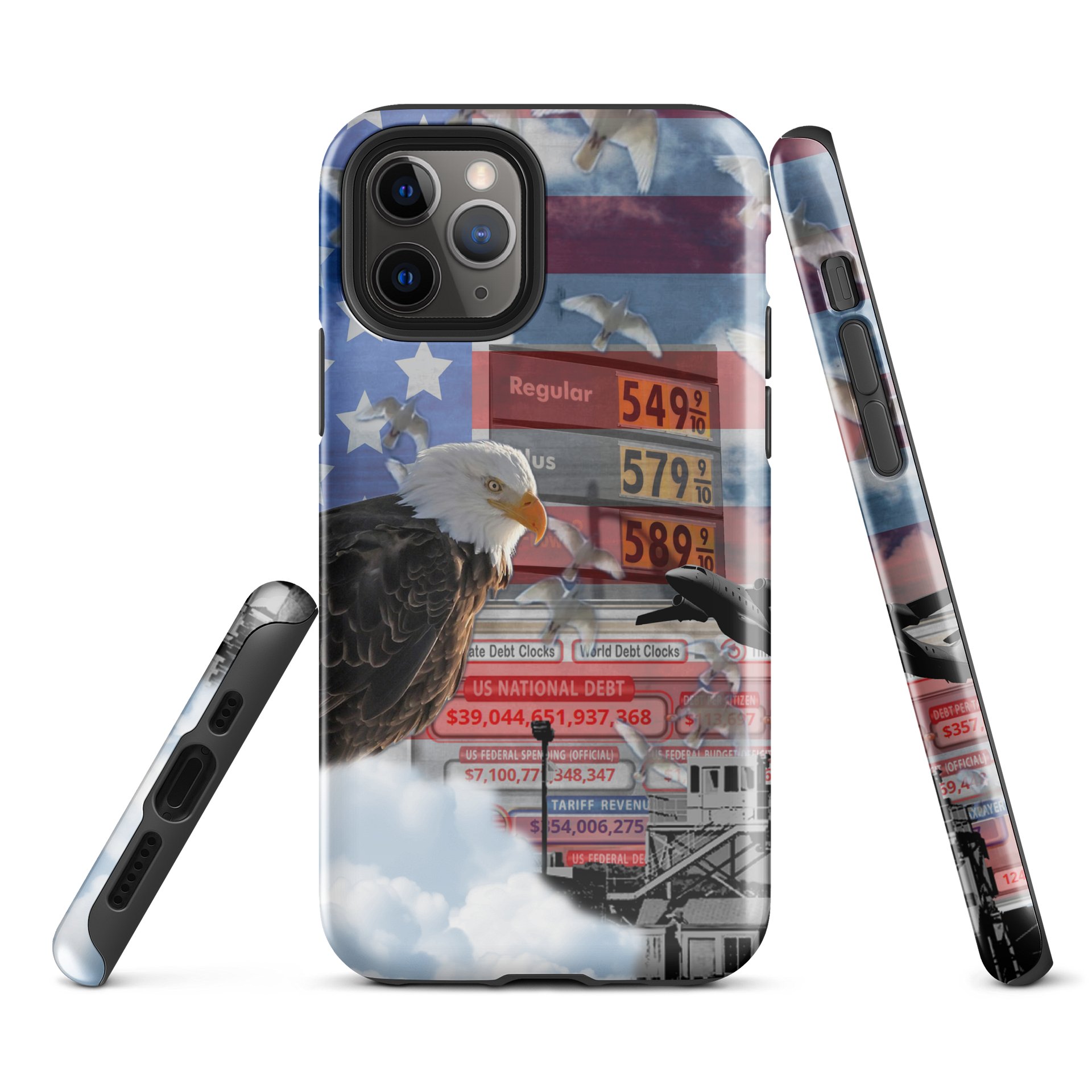 AMERICA HAS A PROBLEM... - iPHONE TOUGH CASE product image (2)