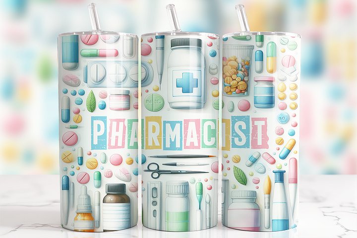 Rx Refreshment: Pharmacist Tumbler product image (2)