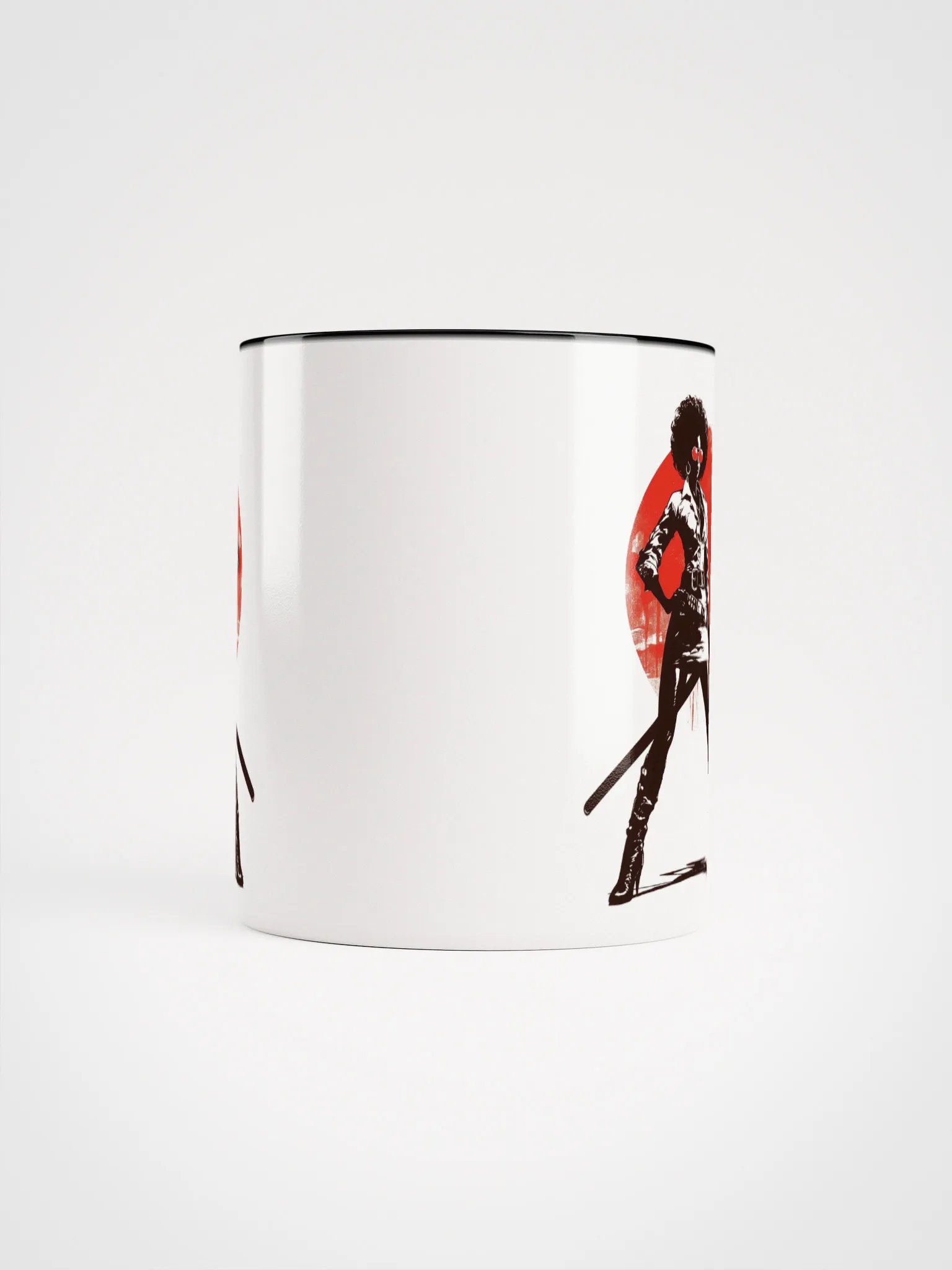Black Sword Woman Ceramic Mug product image (5)