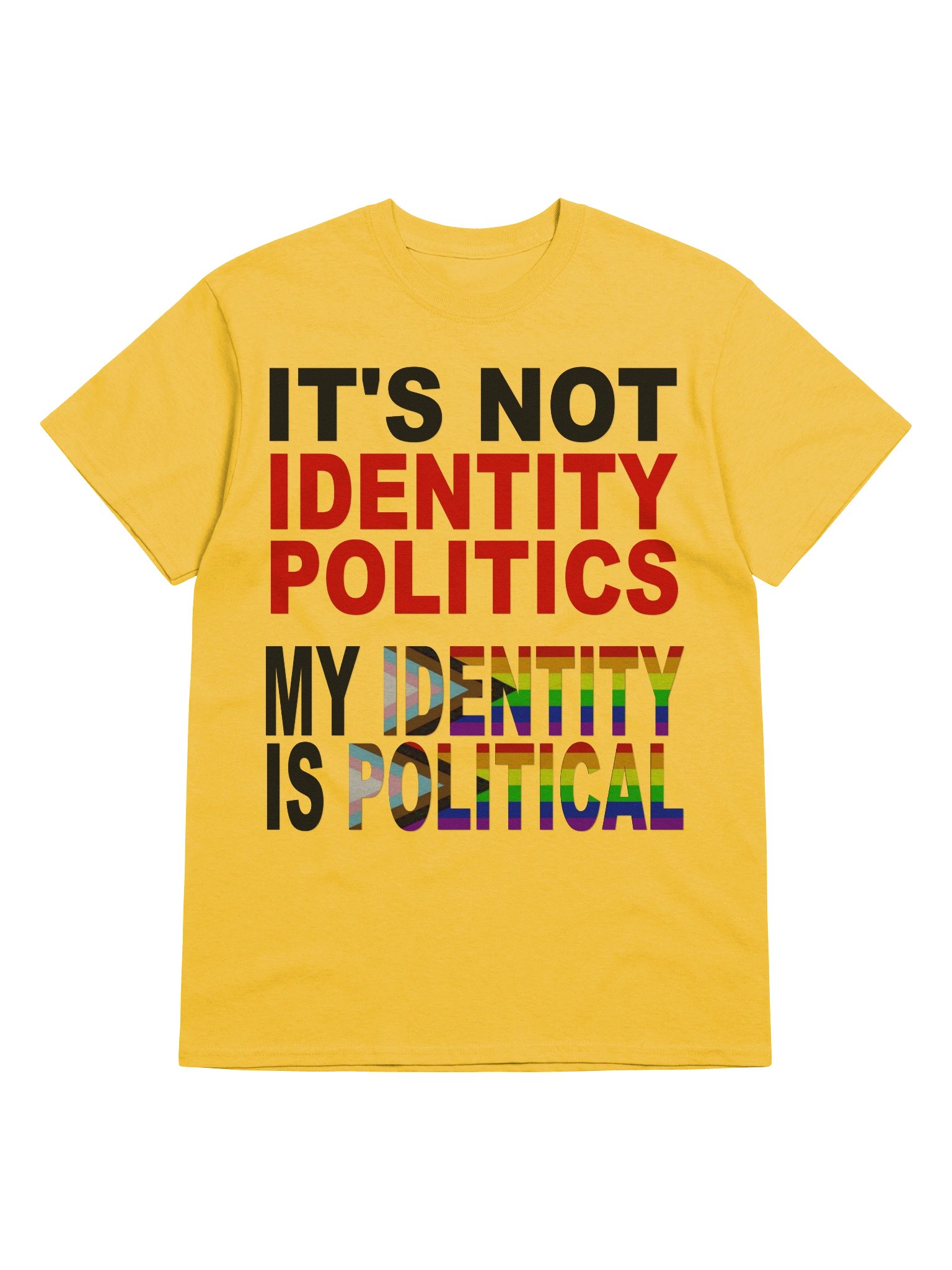 POLITICAL IDENTITY (LGBTQ - light) - T-SHIRT product image (77)