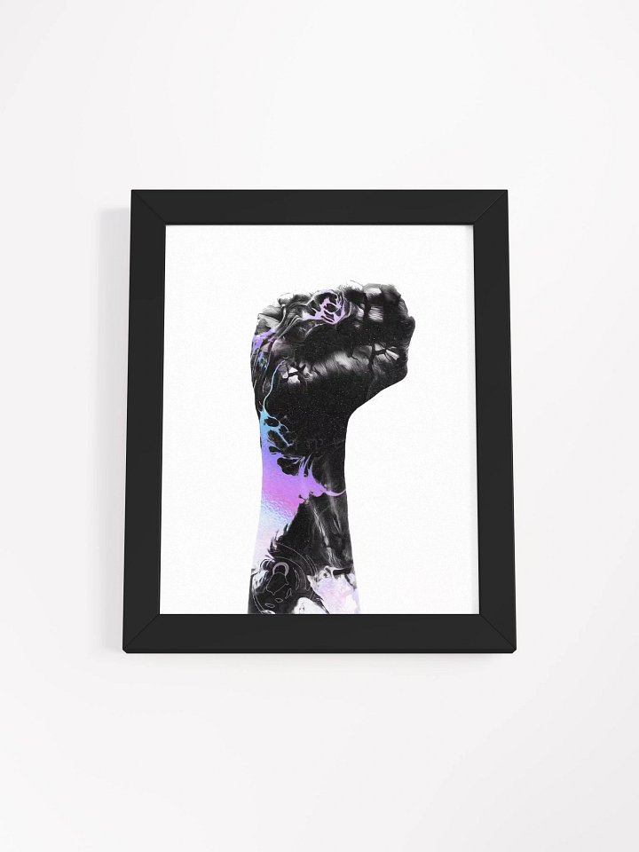 Vibrant Ayous Wood Framed Matte Poster product image (2)