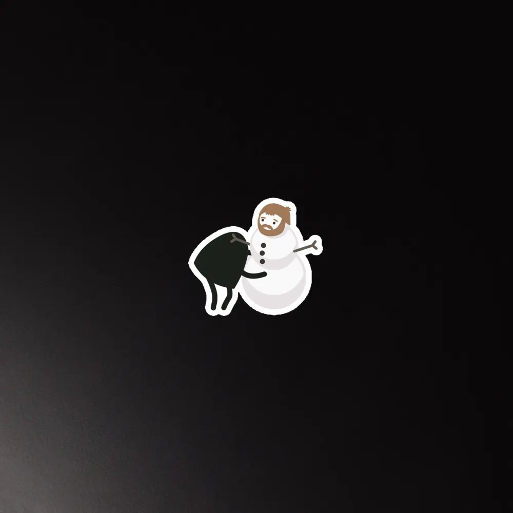 A Good Snowman is Hard to Build Magnet product image (3)
