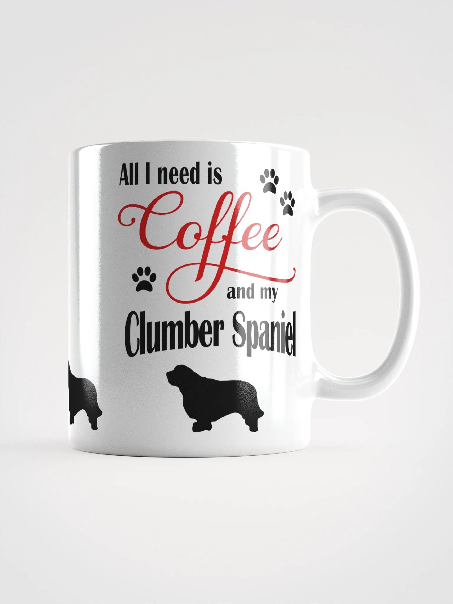 Coffee and my Clumber Spaniel Mug product image (1)