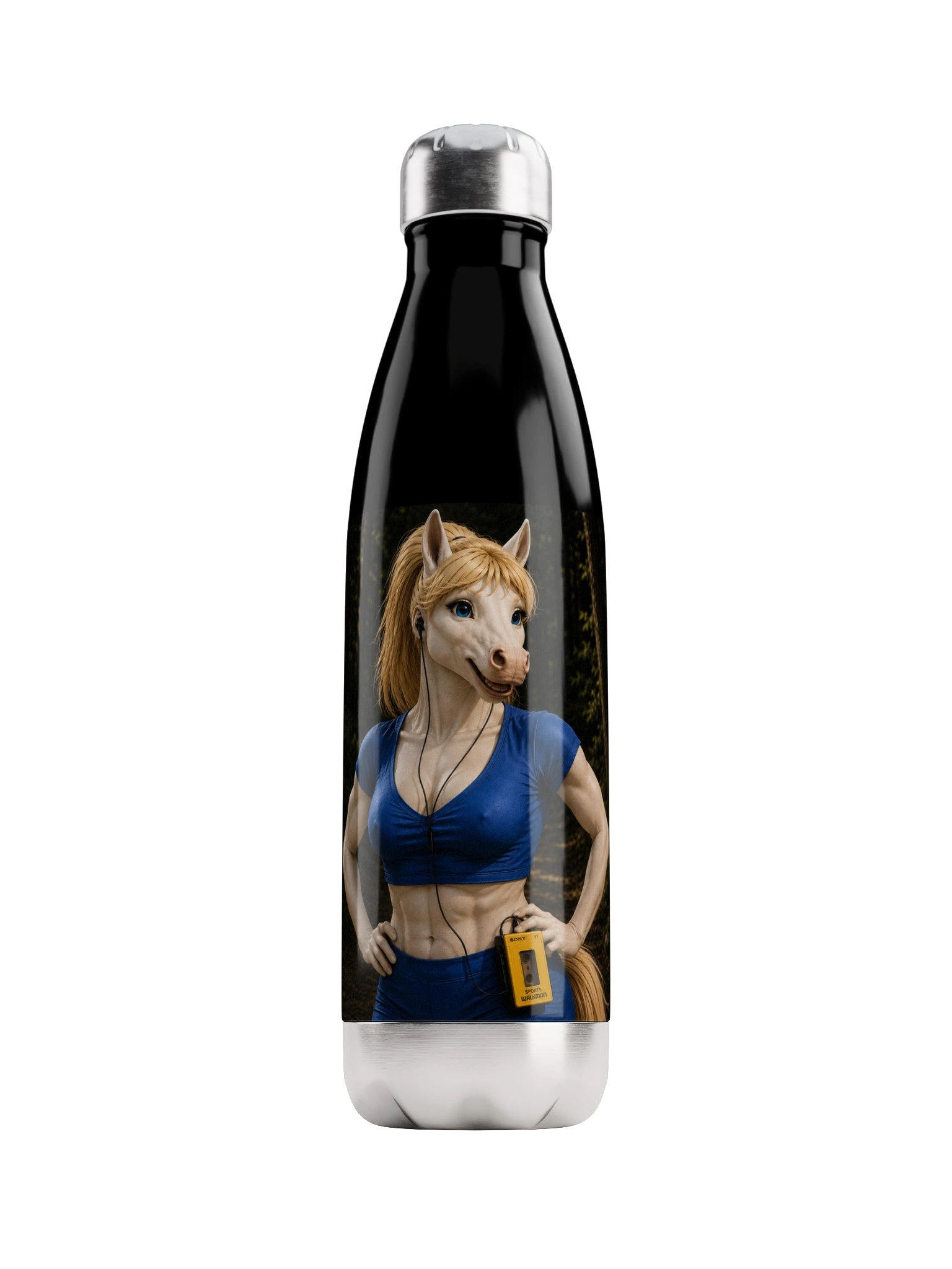 Mystery Mare Hiking Water Bottle. product image (1)