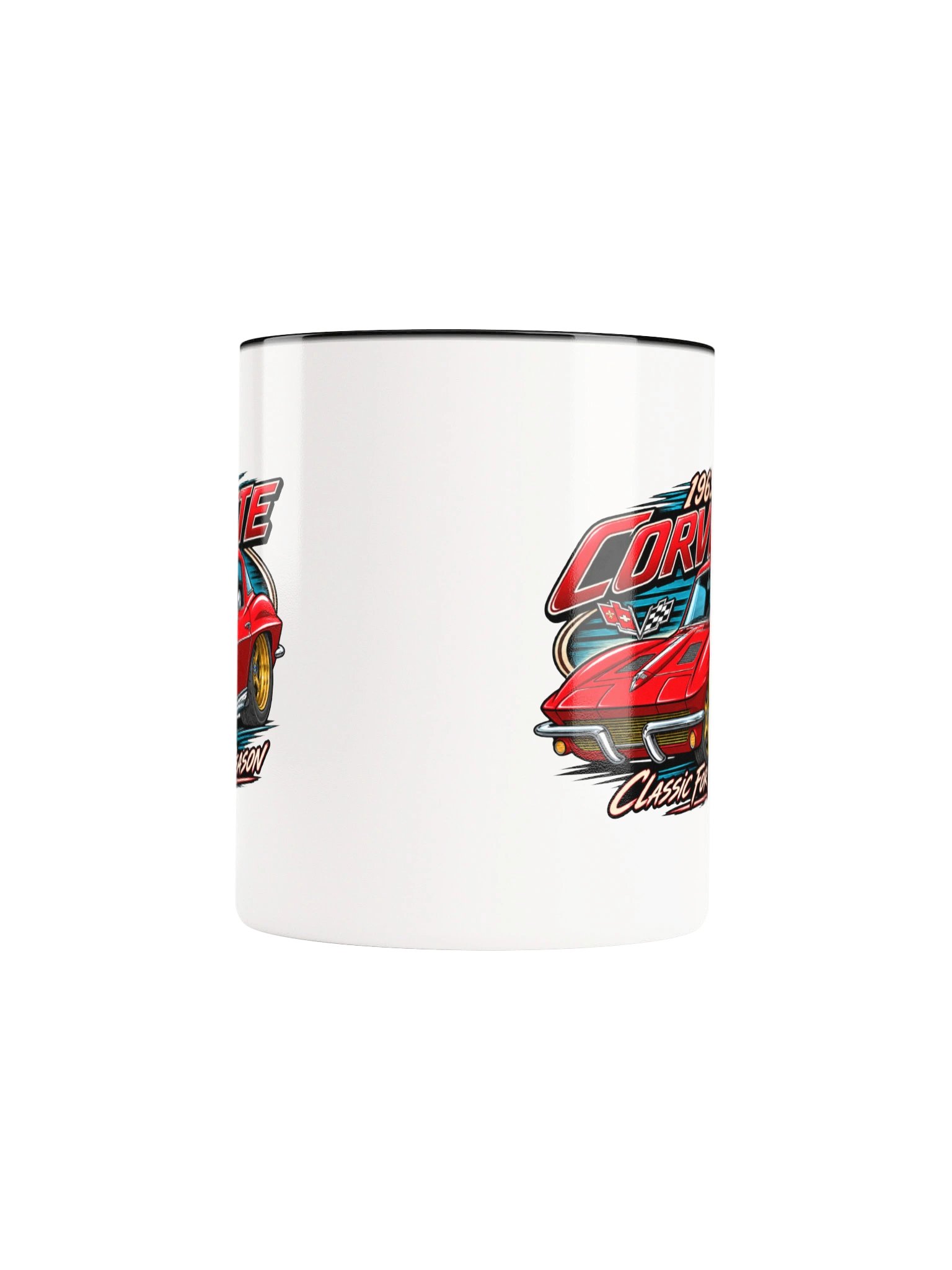 1963 Corvette – Classic in Red Two-Tone Mug product image (44)