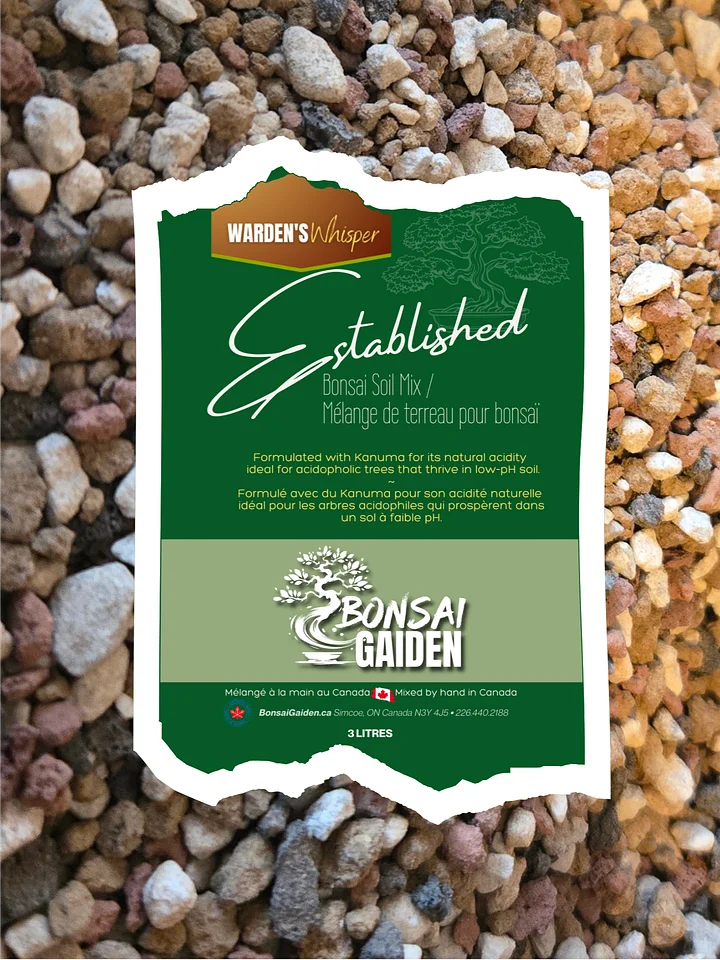 Warden's Whisper (Acid-Loving) Established Bonsai Soil product image (1)