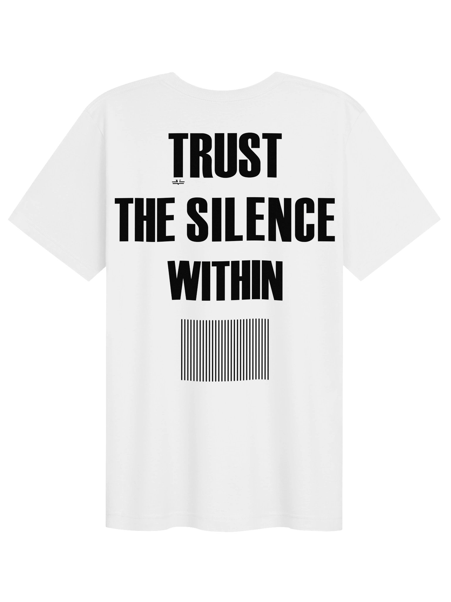 "TRUST THE SILENCE WITHIN" Signature Unisex Tee product image (2)