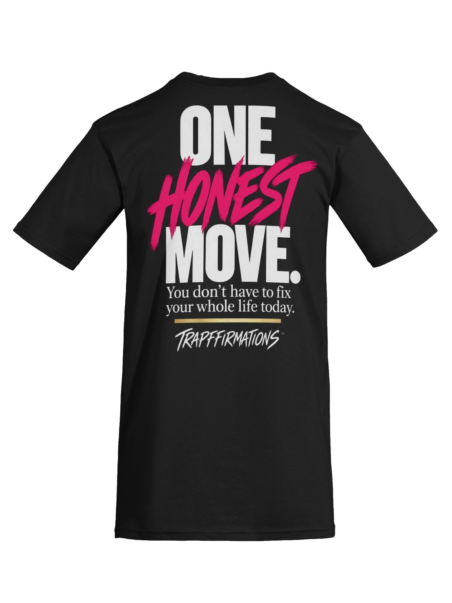 ONE HONEST MOVE. • The Reset Tee | Black product image (11)