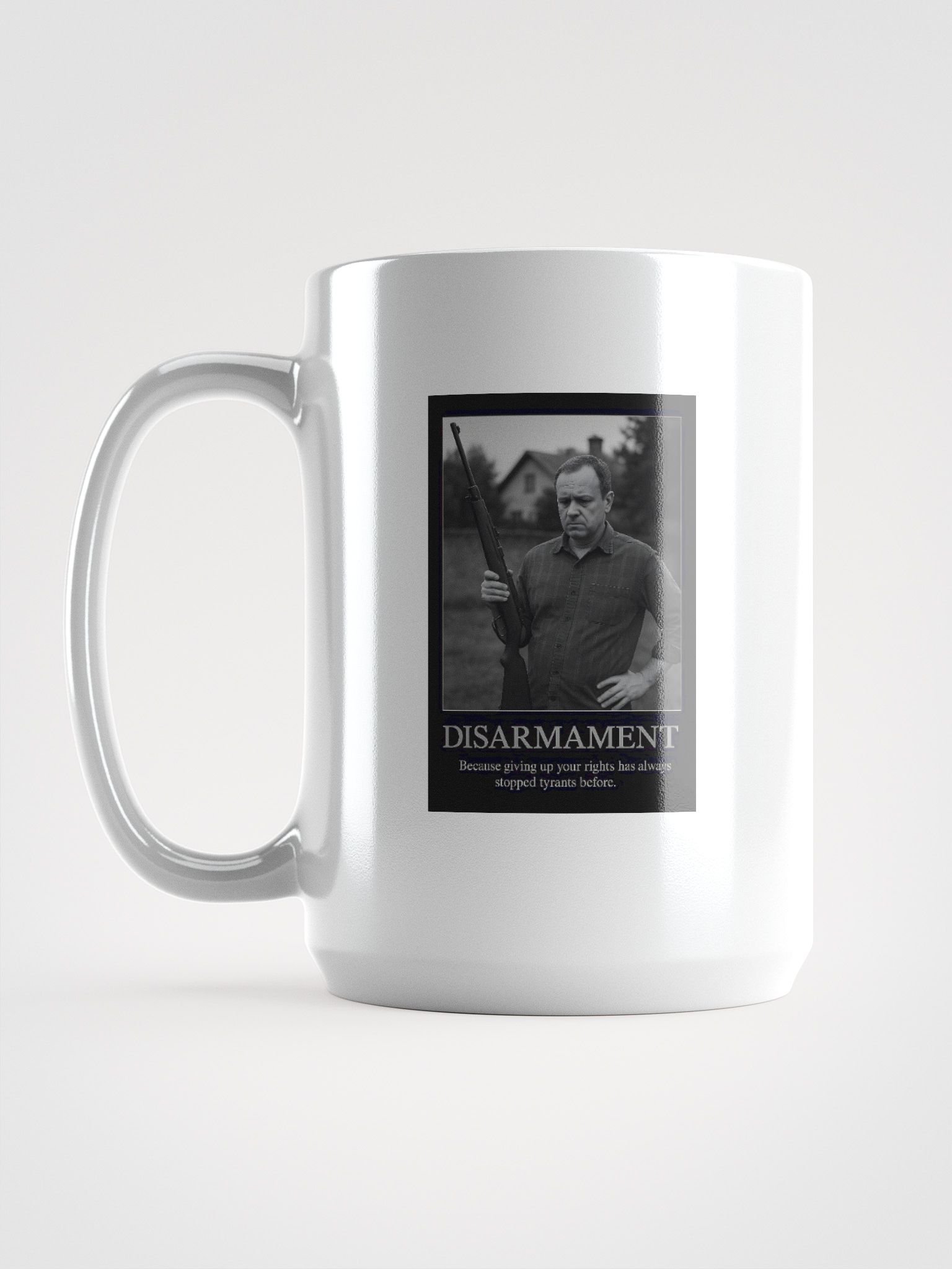 Disarmament Mug – Because every utopia starts with victims product image (1)