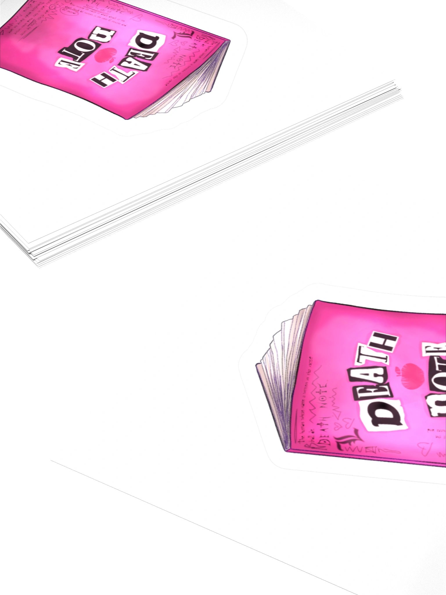 Death Note Burn Book Stickers product image (11)