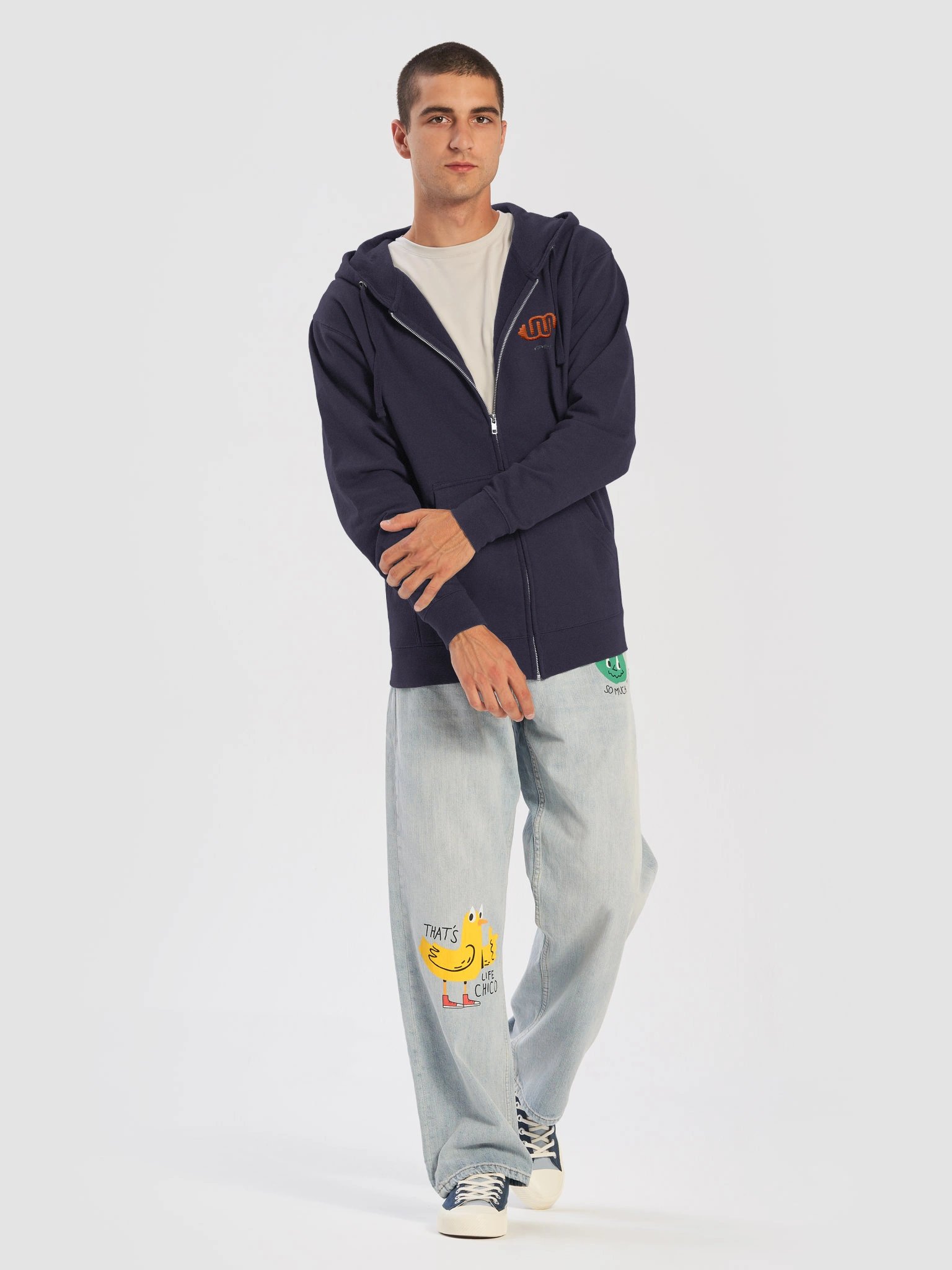 Mettle Hoodie Blue product image (7)