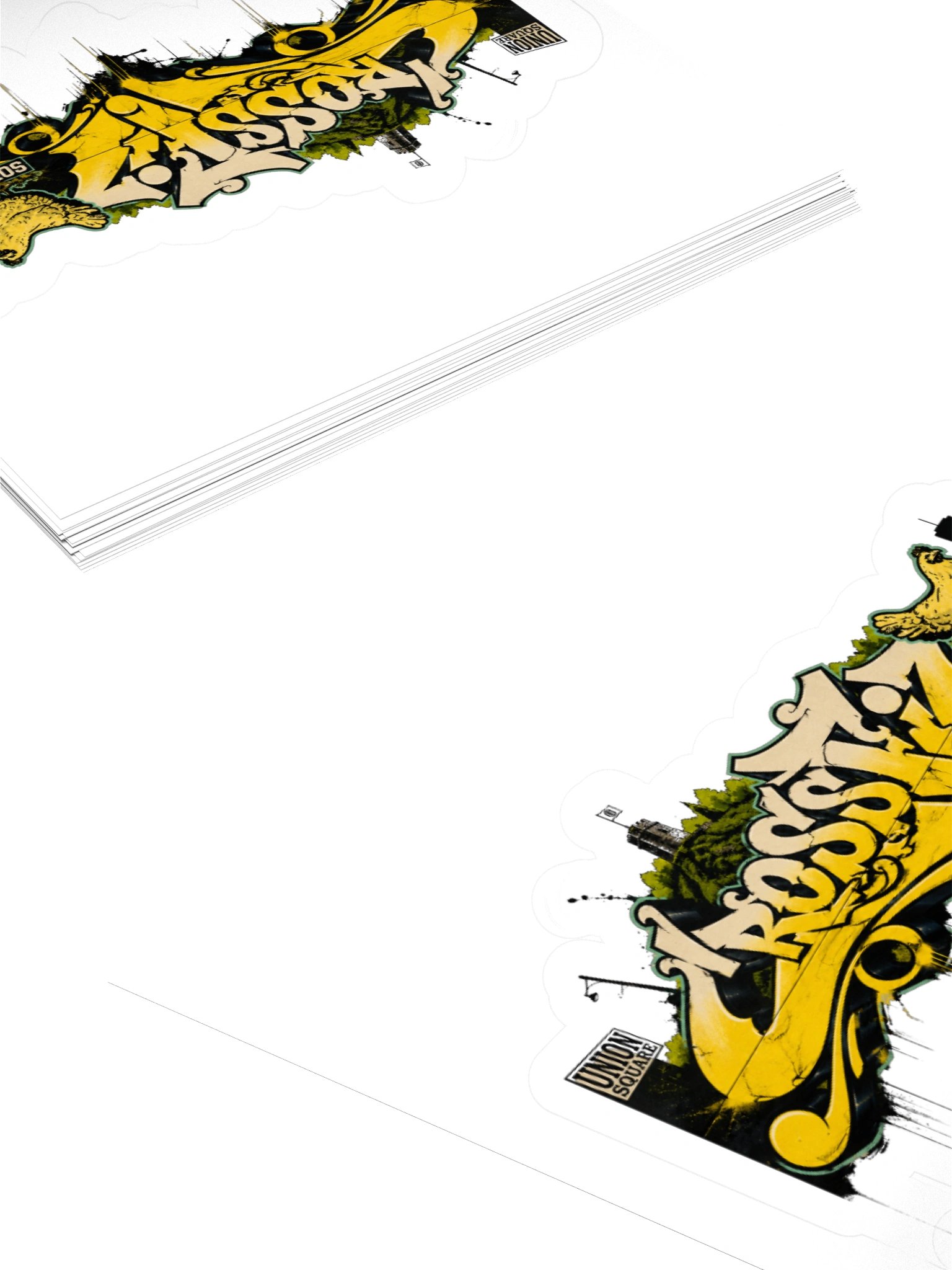 CFSV Graffiti Yellow-chicken Sticker product image (4)