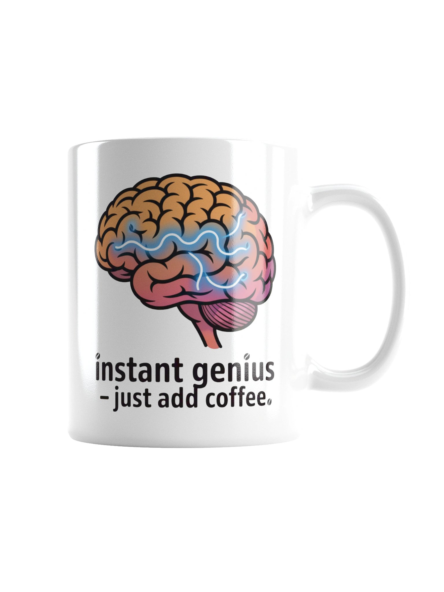 Instant Genius Funny Coffee Mug – Smart Humor for Men product image (3)