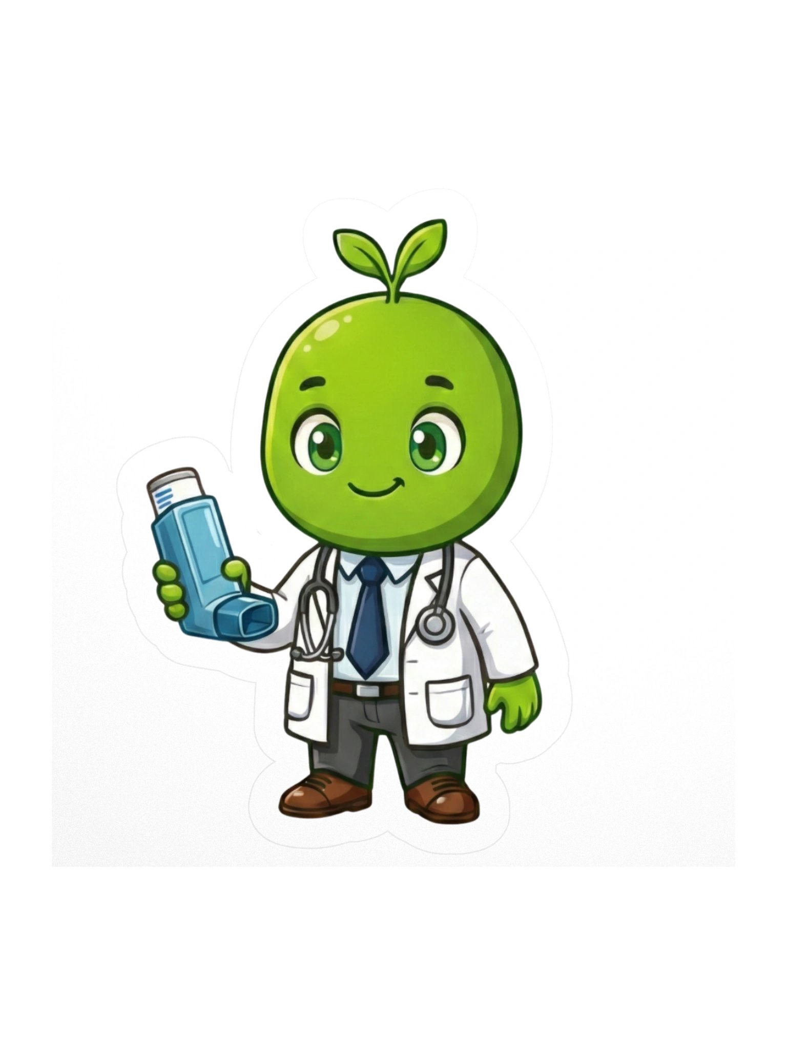 IvySprout Pulmonologist Sticker product image (1)