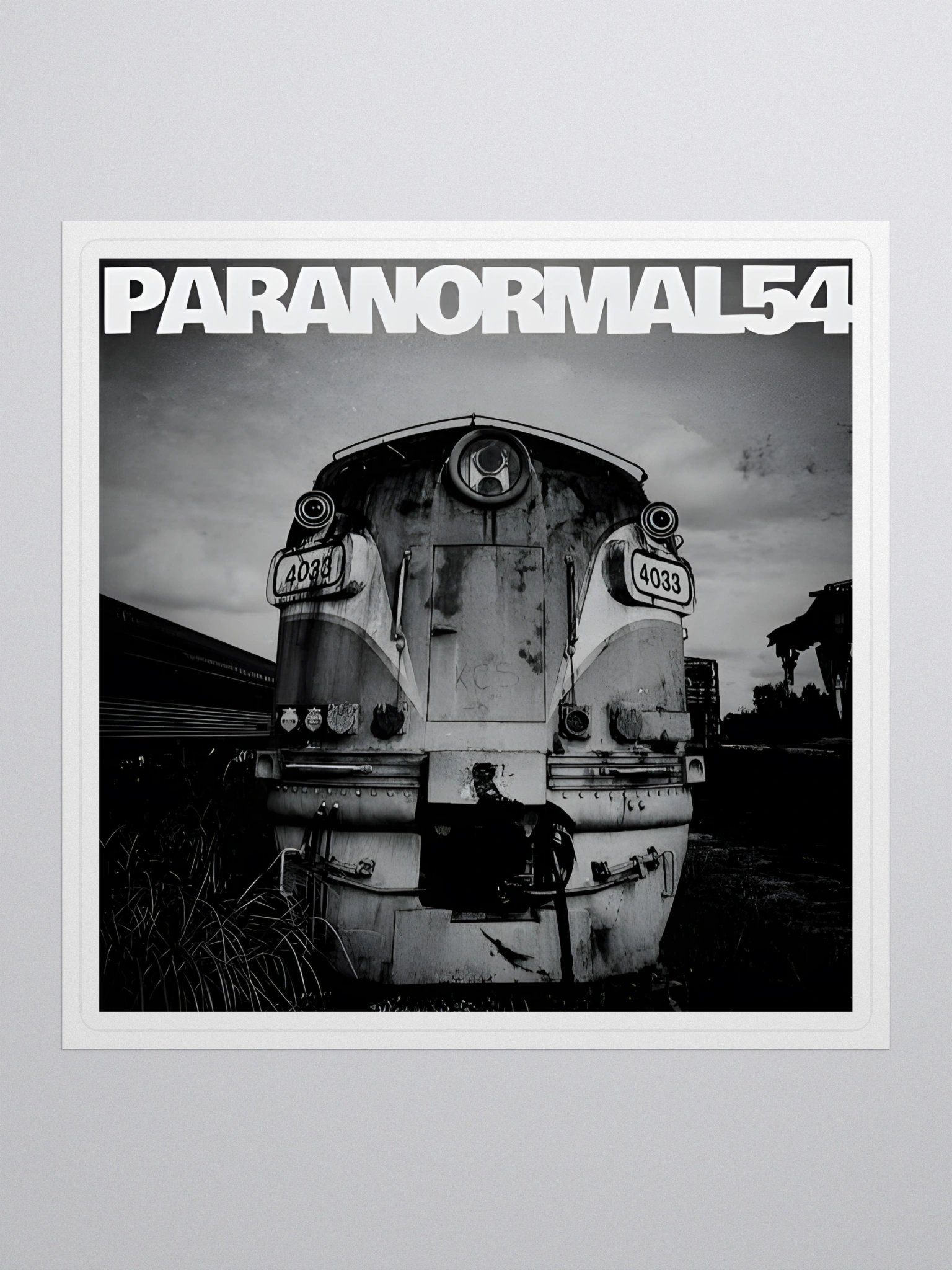 Gold Coast Railroad Museum Paranormal Investigation KISS Cut Sticker product image (1)