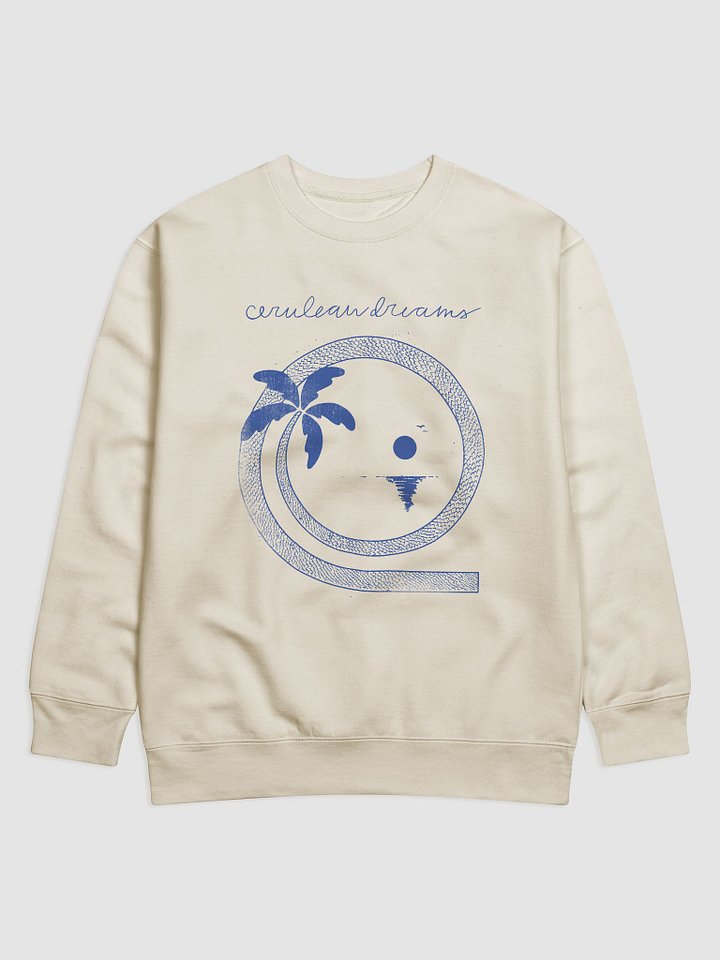 Cerulean Dreams - Beige Crewneck product image (1)