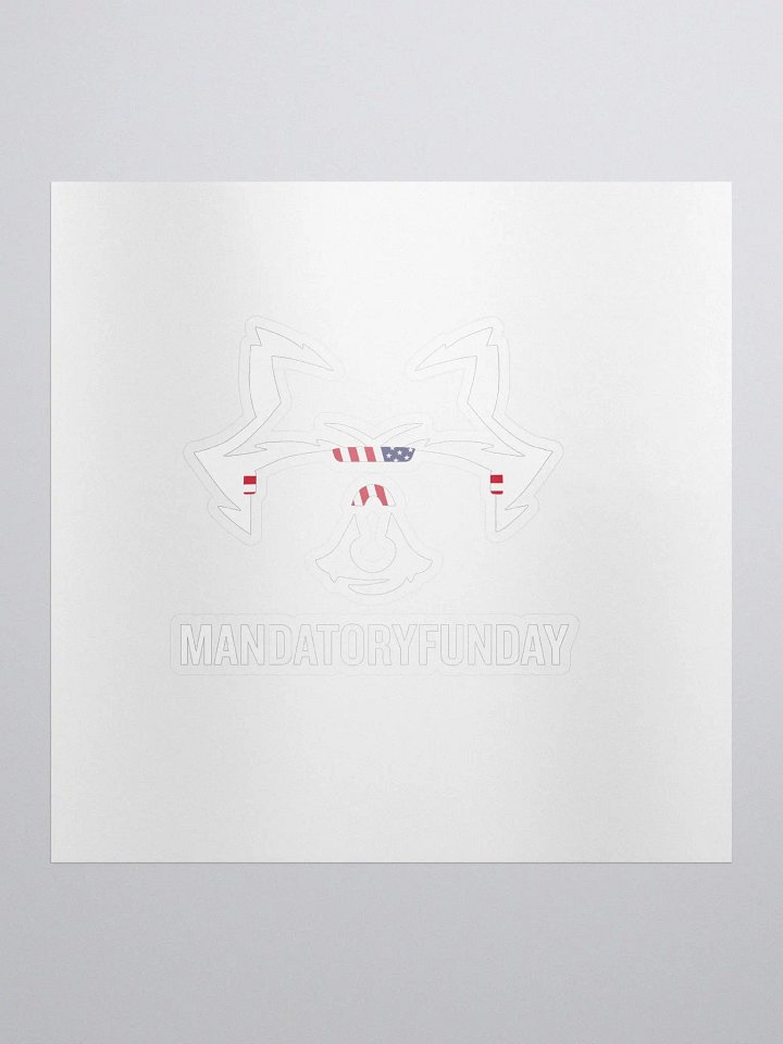 RAHccoon Decal No Background product image (1)