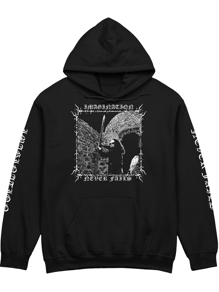 Hoodie Gildan Classic - ERANG 4-Sided (Black) product image (1)