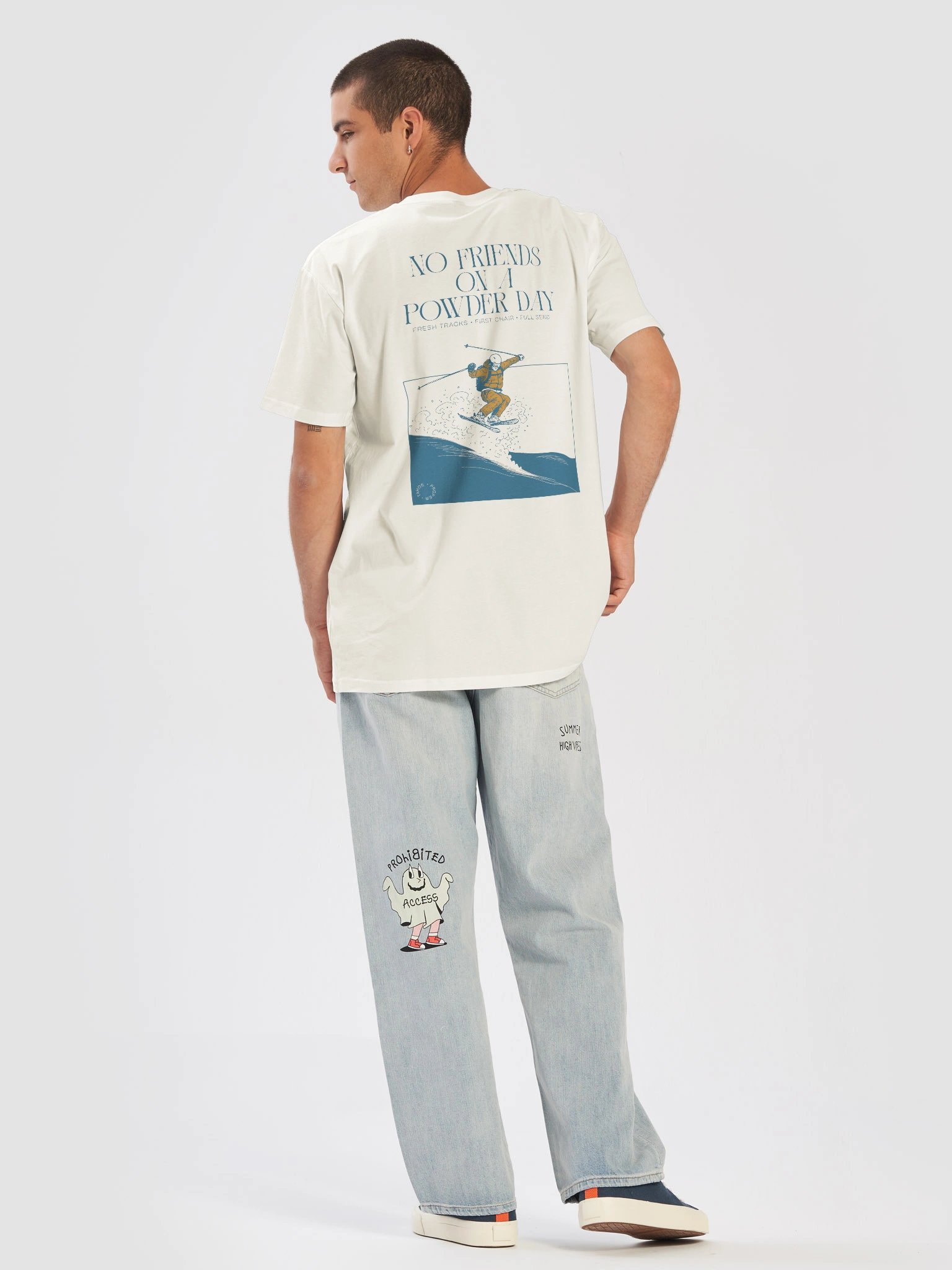 No Friends Tee (Sand) product image (6)