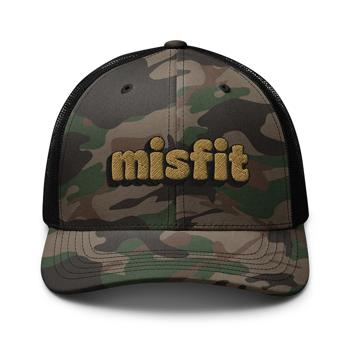 Golf Misfit Camo Trucker Hat product image (1)