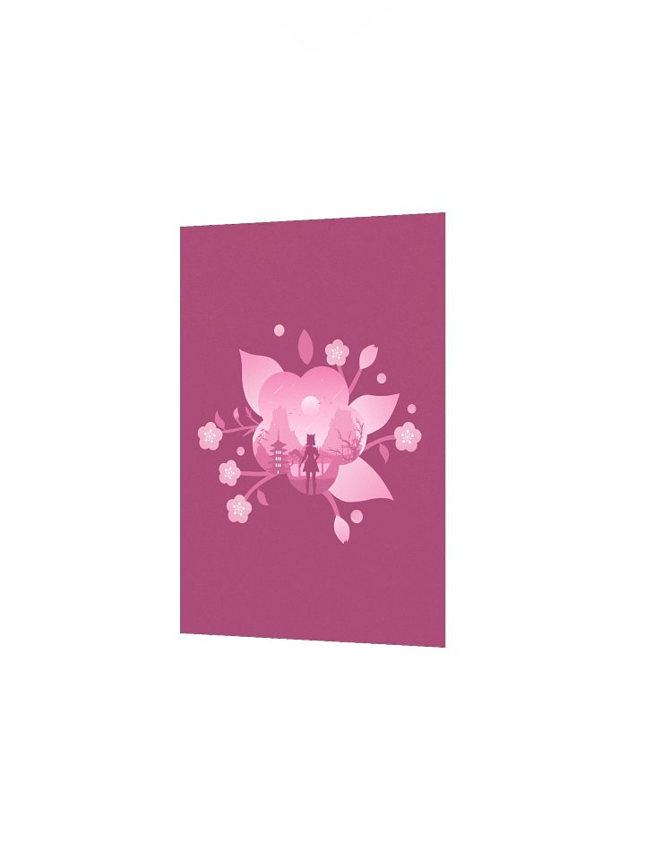 Subtle Plum Poster product image (2)