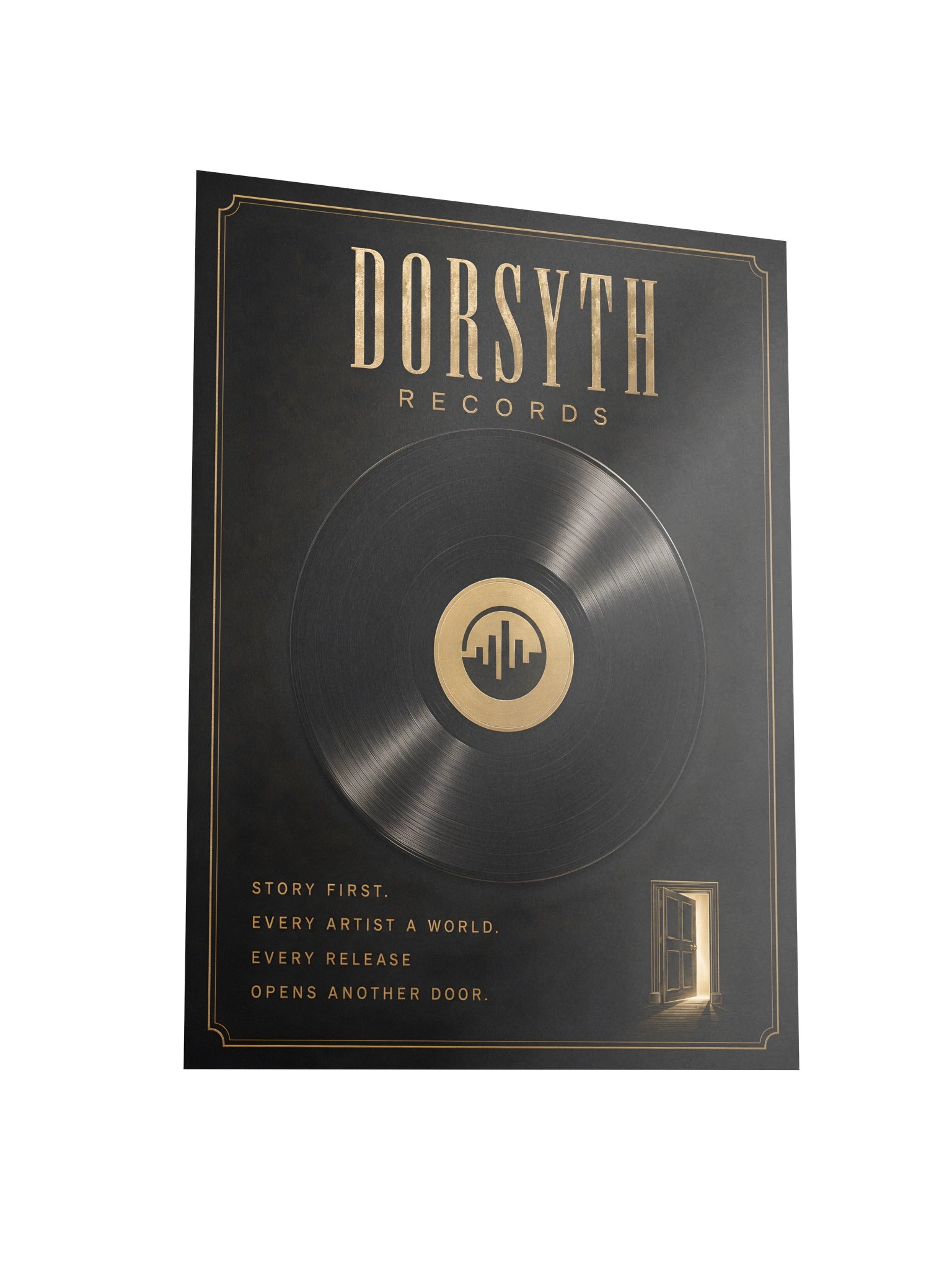 Dorsyth Records — Open Another Door Poster product image (5)