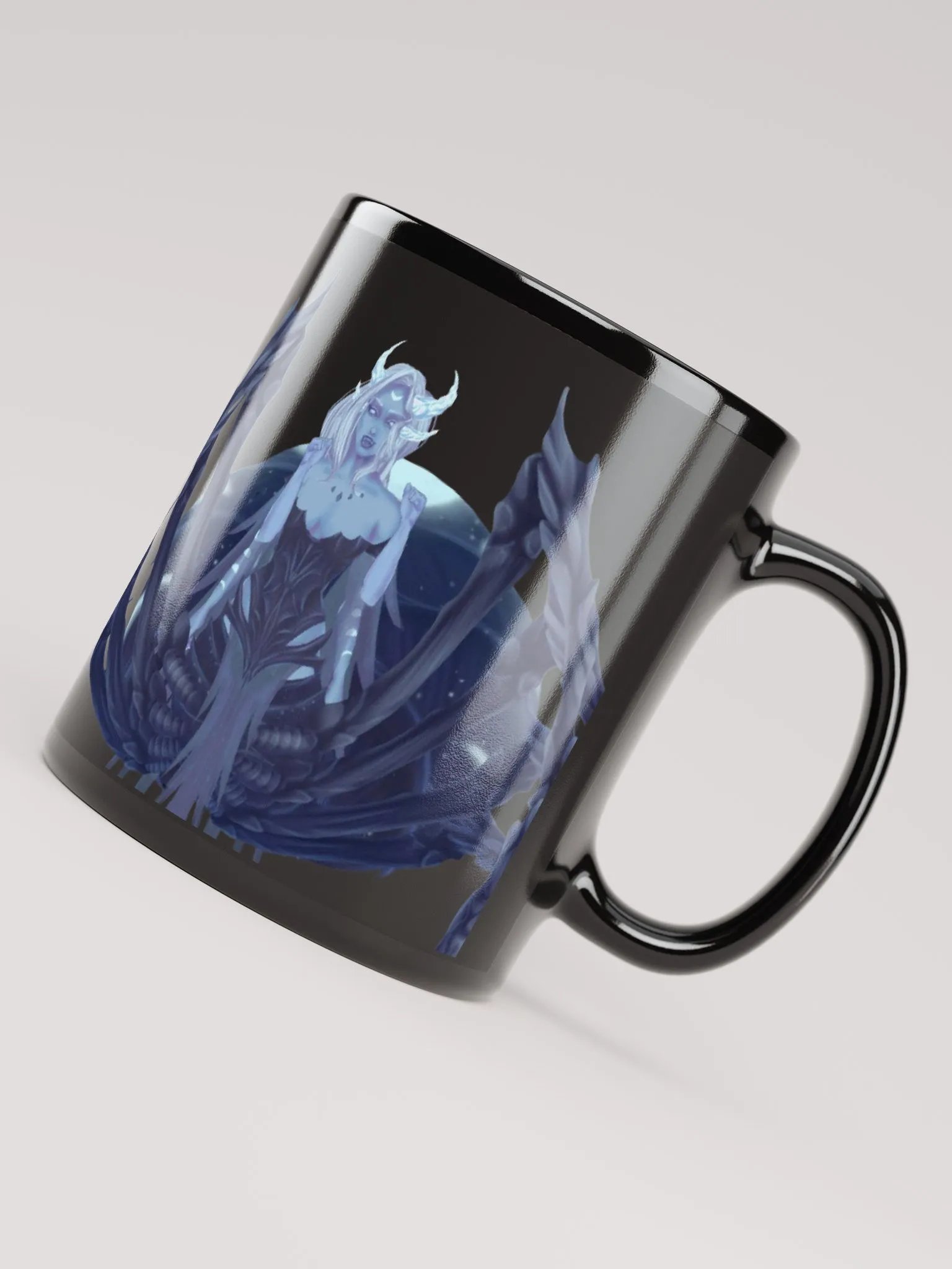 Ithiliel Model Black Glossy Mug product image (8)