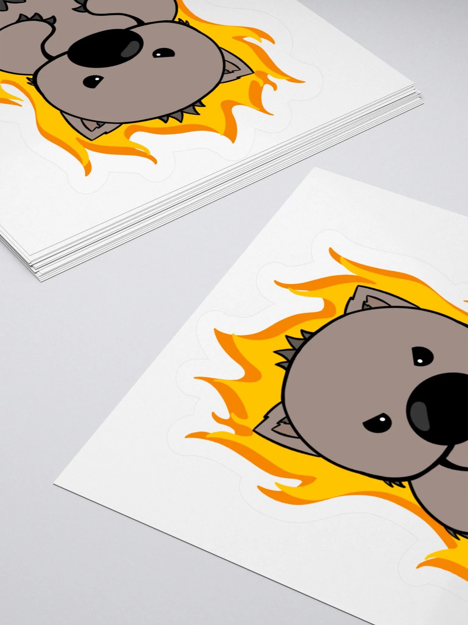 Angry Boi Wombat Sticker product image (4)
