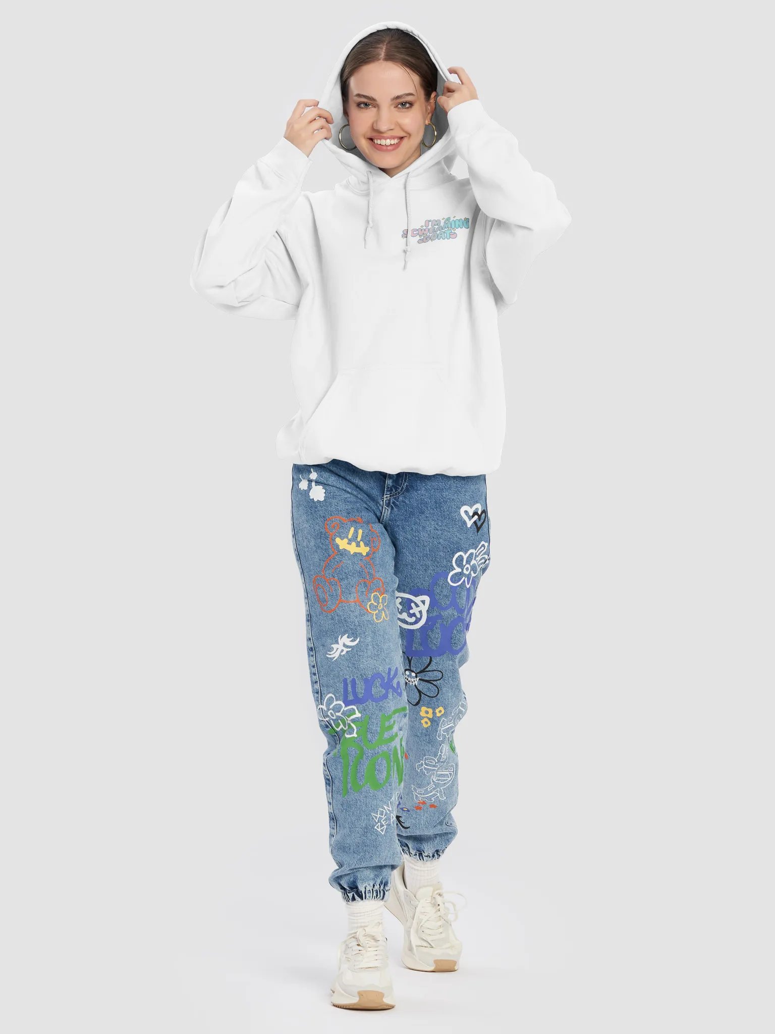 I'm A Scweaming Goat Hoodie product image (8)