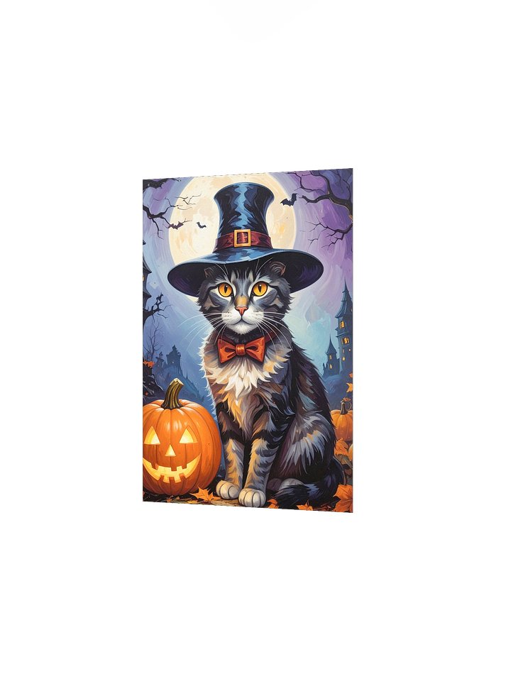 Halloween Cat with Pumpkin product image (11)