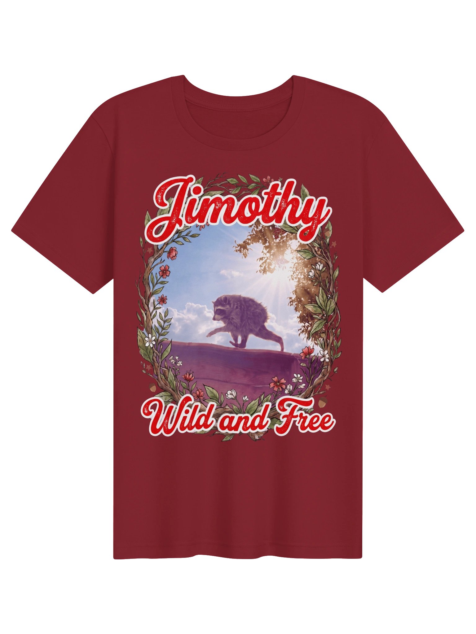 Jimothy's Floral Wild and Free Tee product image (9)